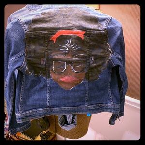 Hand Painted Jean Jacket